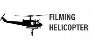 FILMING helicopter
