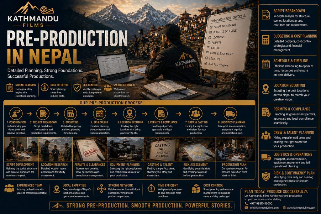 Pre Production Services in Nepal