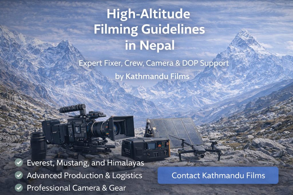 High-Altitude Filming Guidelines in Nepal