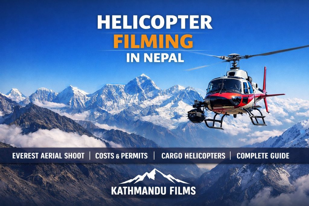 ## Filming the Himalayas from a Helicopter in Nepal