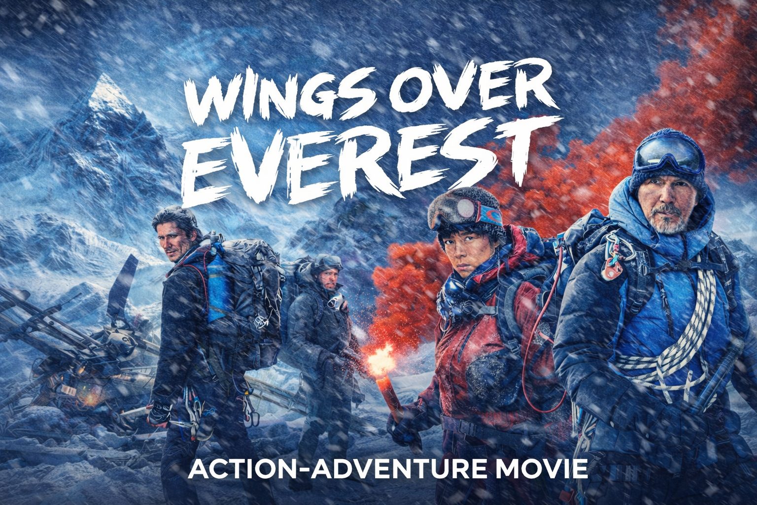 #A Global Action-Adventure Production Executed in the Everest Death Zone
