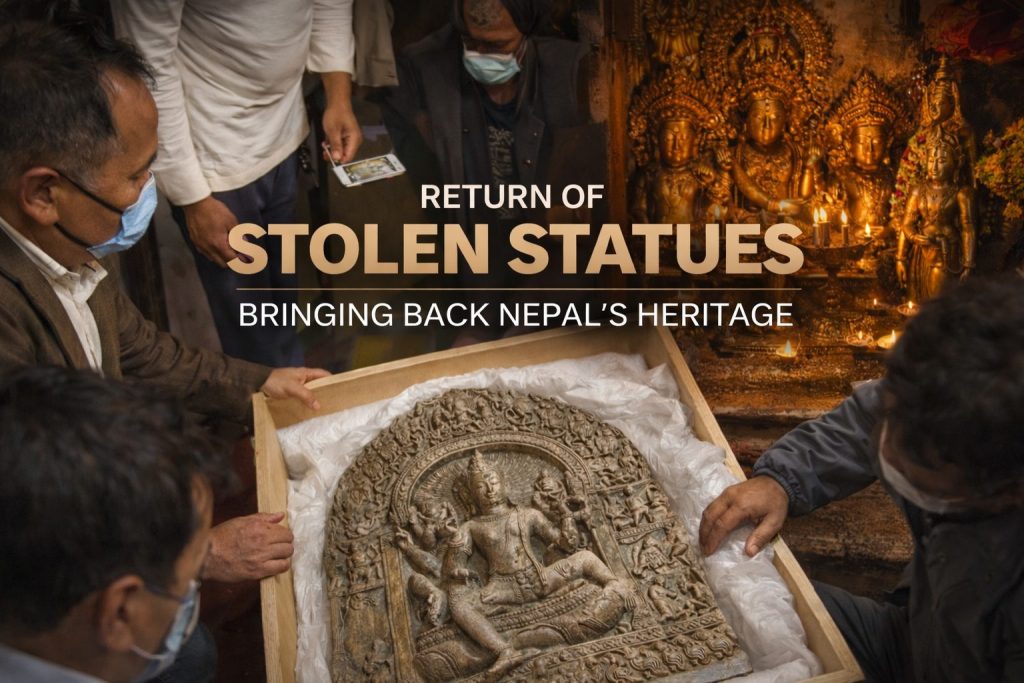 Filming a Global Documentary in Nepal: The Return of Stolen Statues & Cultural Storytelling