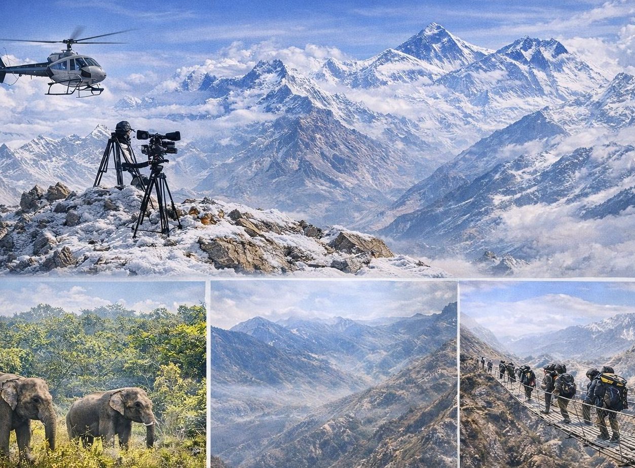 Advanture Filming in Nepal