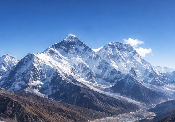 Filming in everest