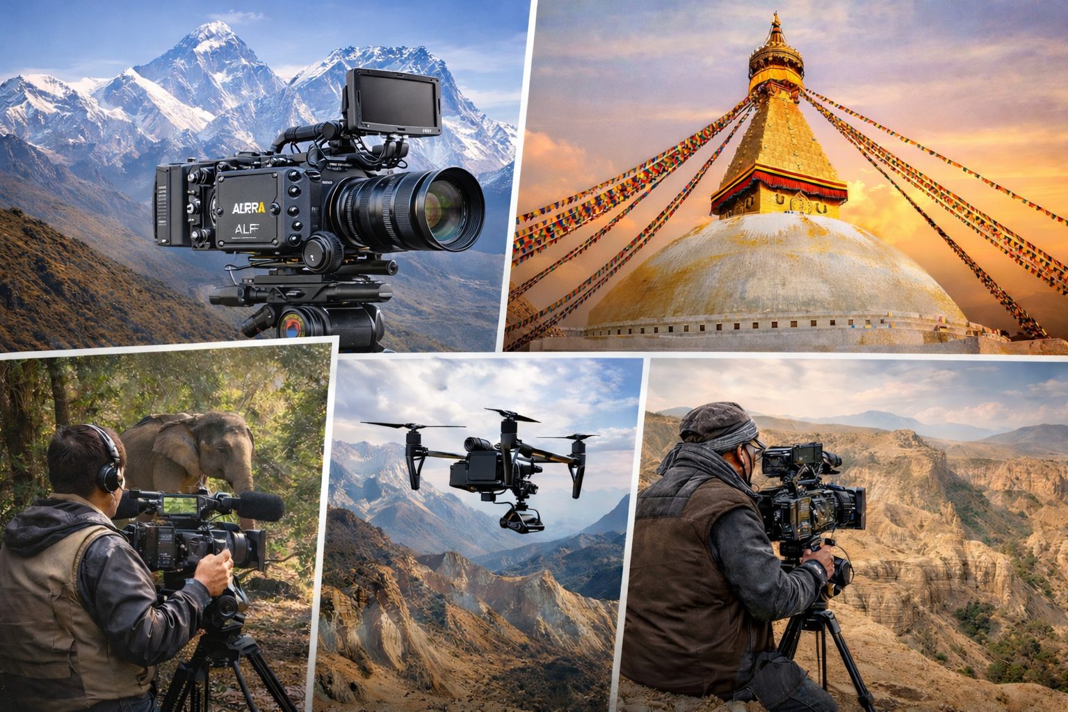 Hire camera and equipments in nepal