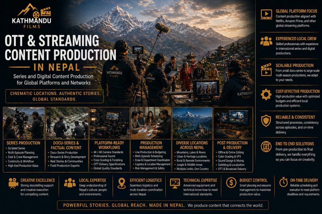 Ott & Streming content production in nepal