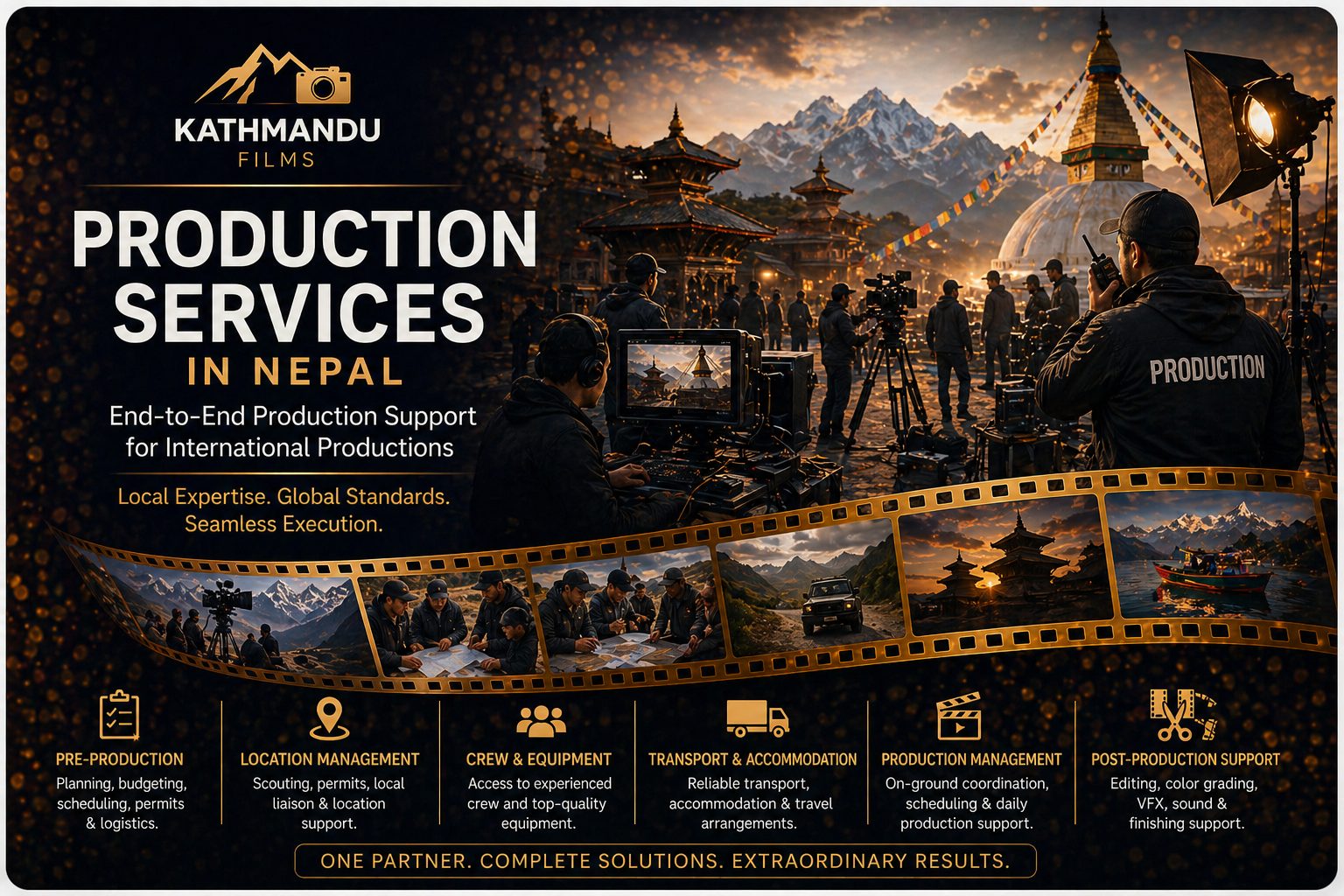 Production service in Nepal