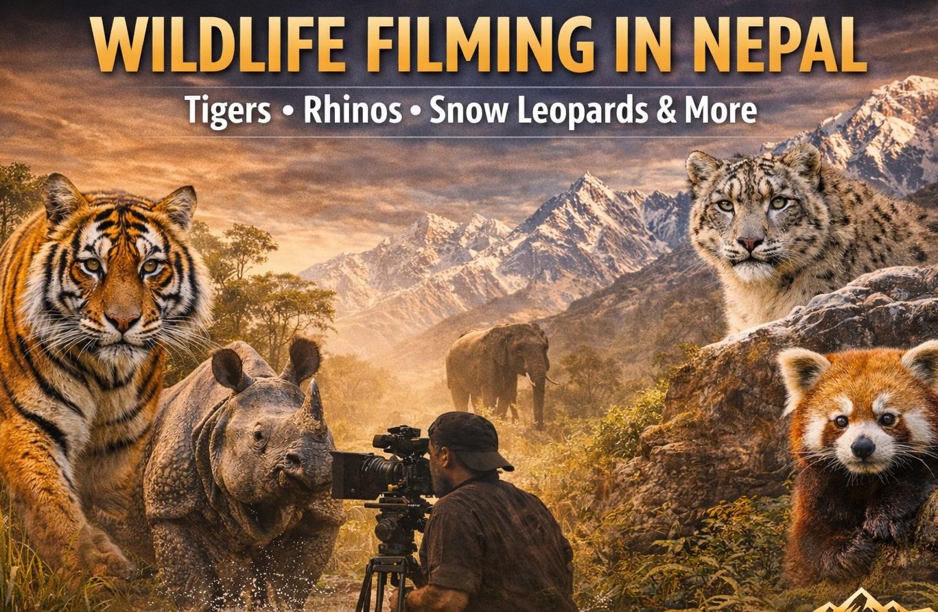 Wildlife filming adventure in Nepal